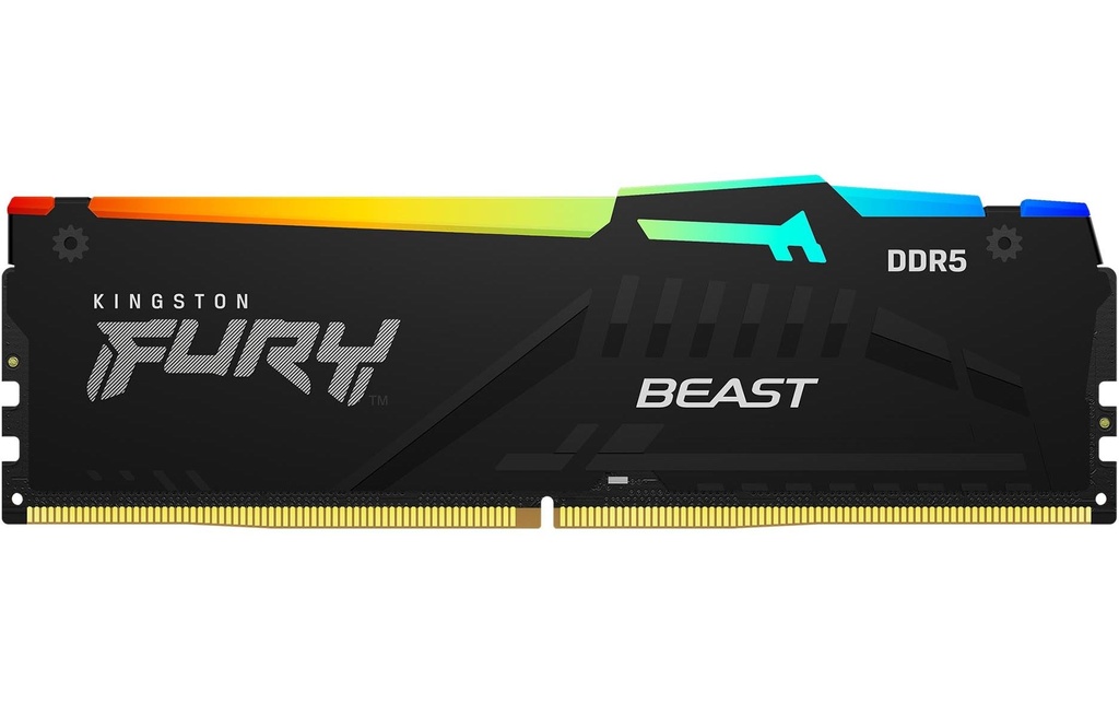 Kingston DDR5-RAM FURY Beast RGB 5600 MHz 1x 16 GB