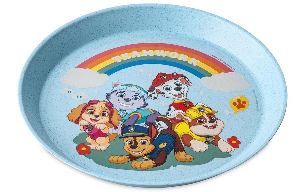 Koziol Assiette pour enfant CONNECT PAW PATROL sky blue 400 ml