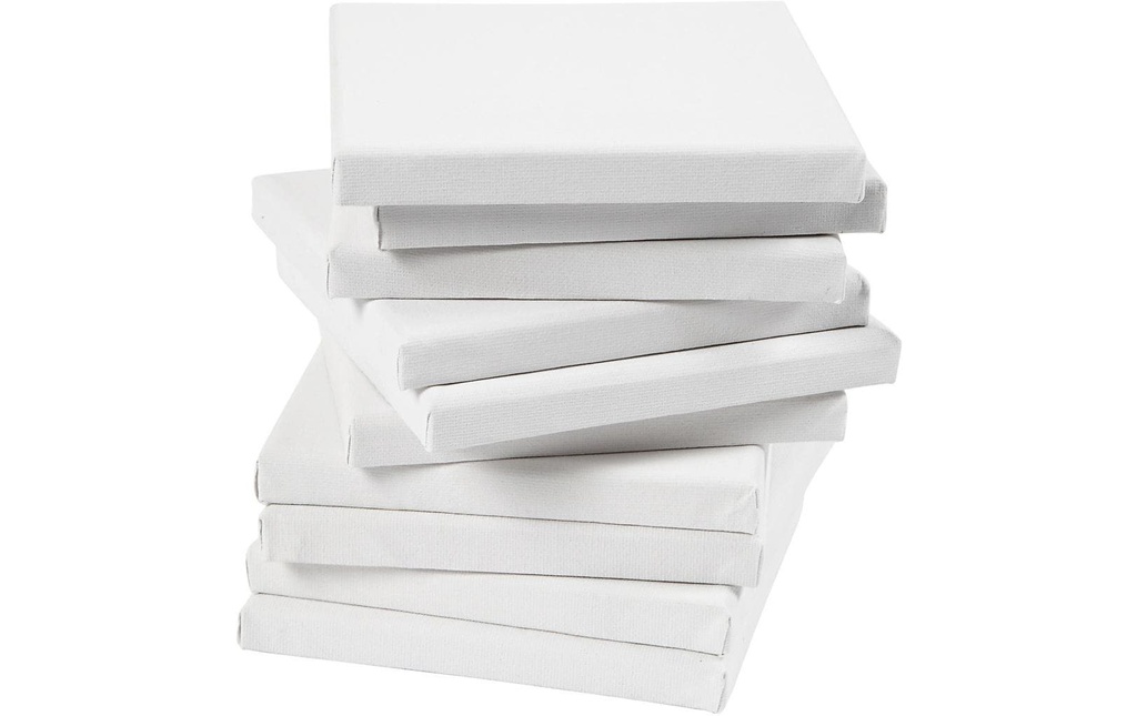 Creativ Company Châssis 20 x 20 cm, blanc, 80 pièces