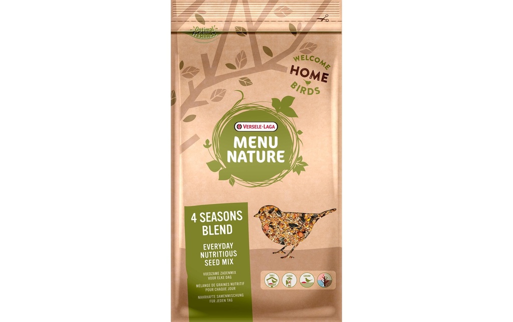 Versele Laga Nourriture pour oiseaux Menu Nature 4 Seasons Blend, 12.5 kg