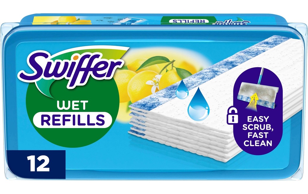SWIFFER Recharge lingette Wet 12pces (12 pces)