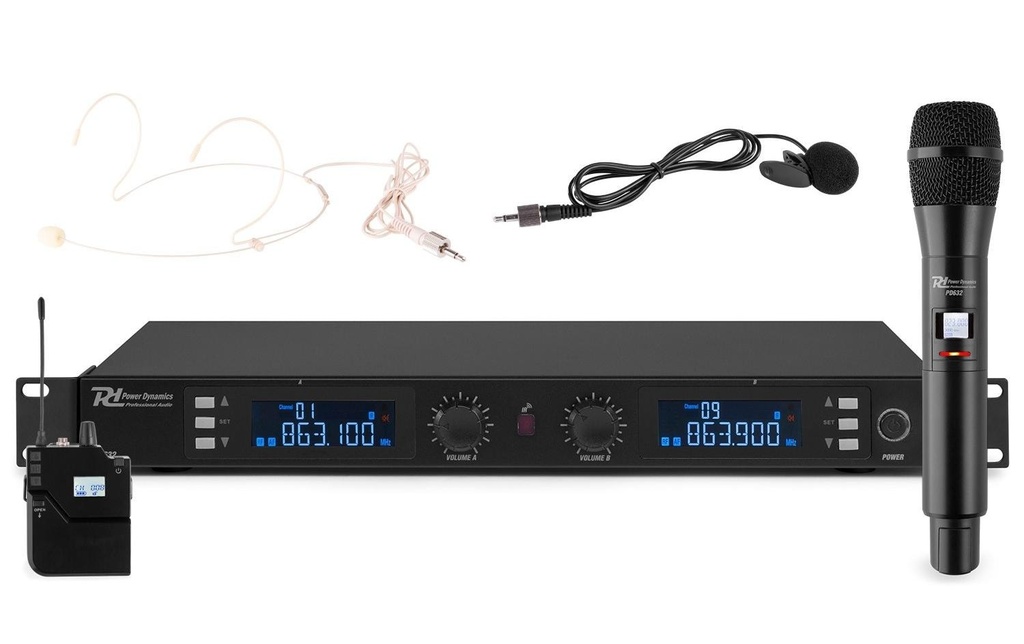 Power Dynamics Système radio PD632C