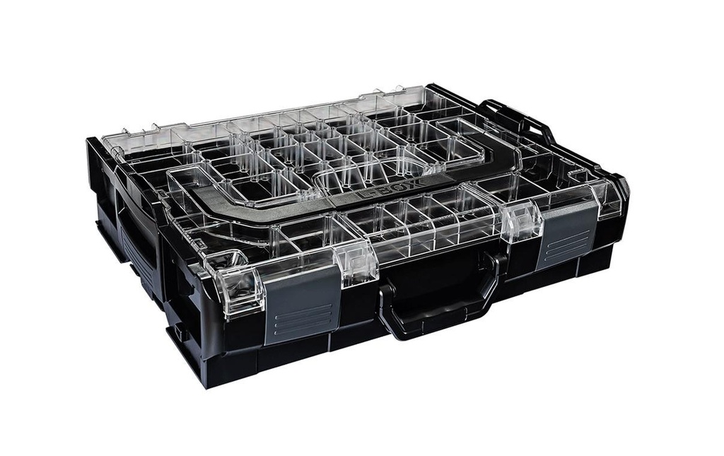 L-BOXX Boîte système L-BOXX 102 noir, couvercle transparent