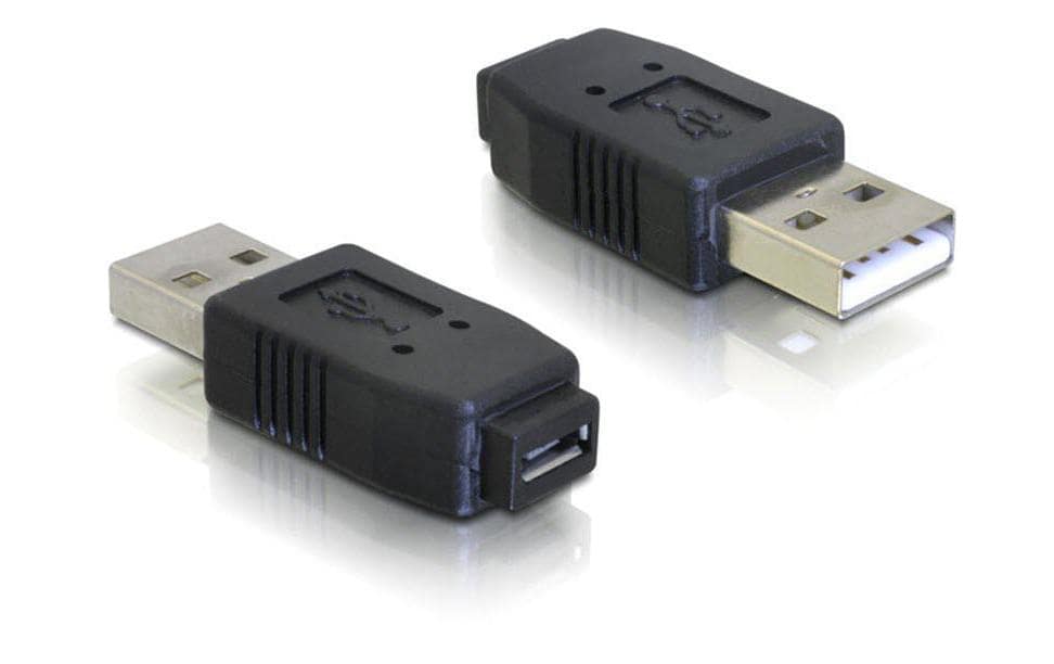 Delock Adaptateur USB 2.0 Connecteur USB A - Prise micro USB B