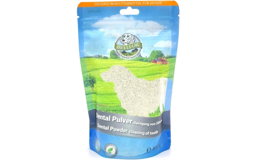 Bellfor Supplément alimentaire pour chiens Dentaire – Poudre 250 g