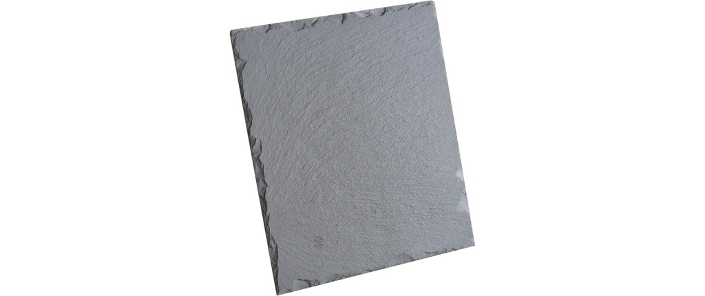 balthasar Bougeoir carré 30 cm x 30 cm, Noir