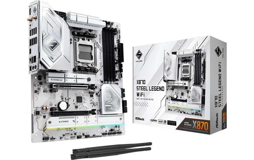 ASRock Carte mère X870 Steel Legend Wifi