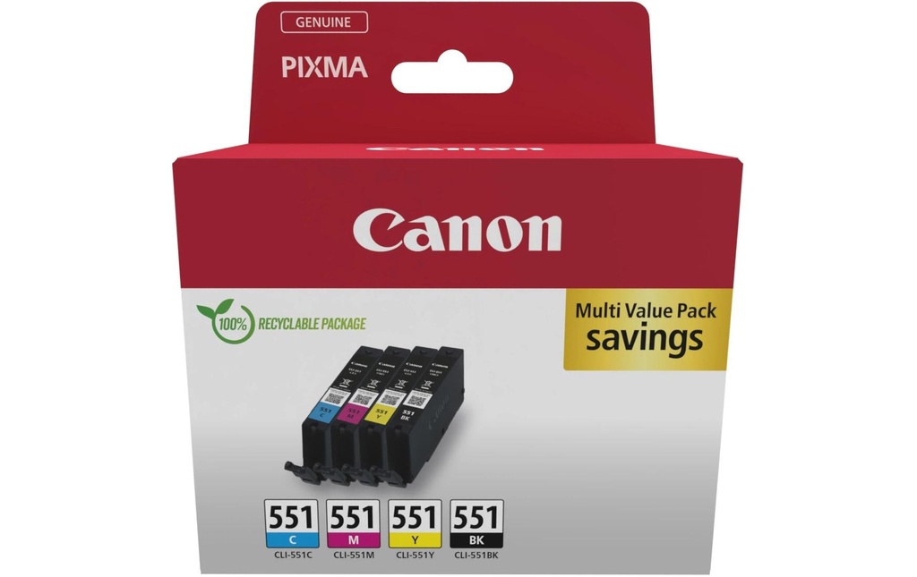 CANON Canon cart. CLI-551 b/c/m/y