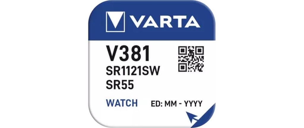 Varta Pile bouton V381 , 10 Pièce/s