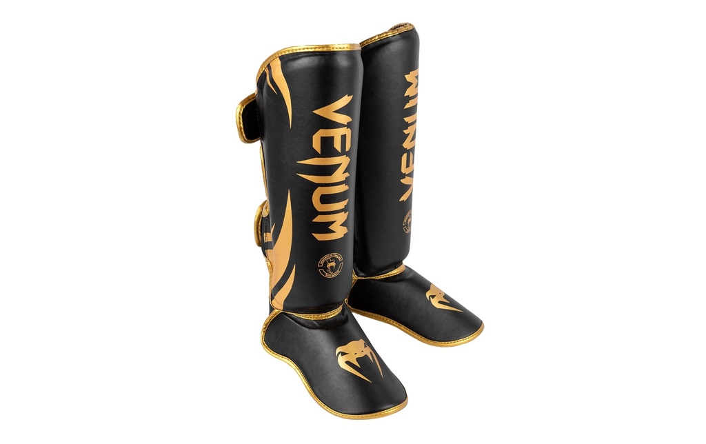 Venum Challenger Standup Shin Guards Noir/Or, XL