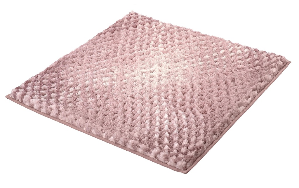 Kleine Wolke Tapis de bain Cory 60 x 60 cm, rose sombre