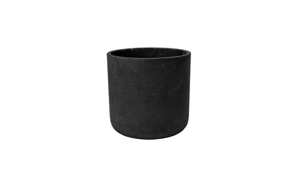 Pottery Pots Pot à fleur Charlie M, noir lavé