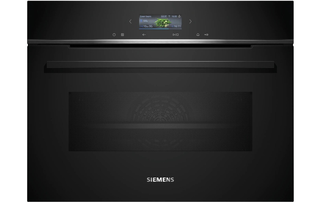 Siemens Fours encastrés avec micro-ondes iQ700 CM724G1B1 Noir