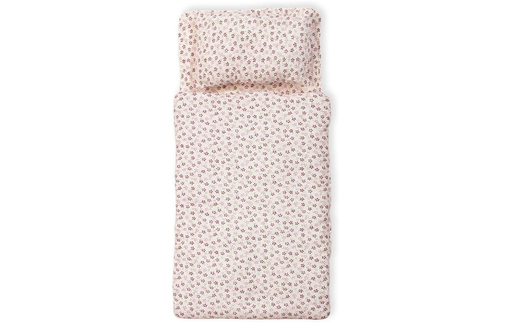 Pinolino Literie pour poussette de poupée et lit de poupée 'Blümchen' (petite fleur)