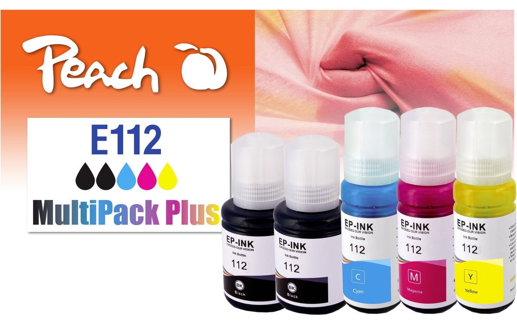 Peach Encre Epson CISS 112 MultiPack C/M/Y/2x BK
