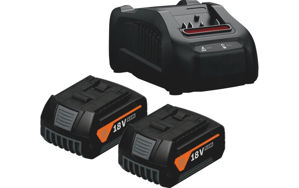 Fein Kit de démarrage pour batterie GBA 18 V 5 Ah & chargeur GAL 1880 CV