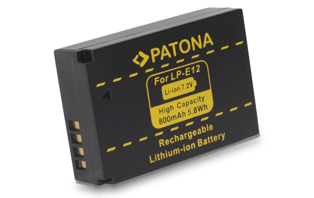 Patona Batterie pour Appareils photo numérique LP-E12