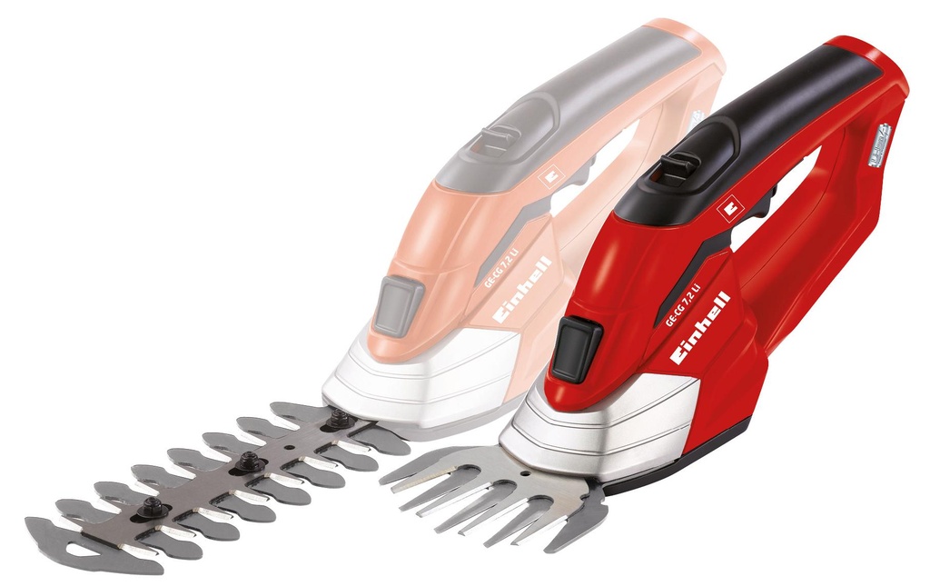 Einhell Sculpte-haies et taille-herbes sans fil GE-CG 7.2 Li Kit