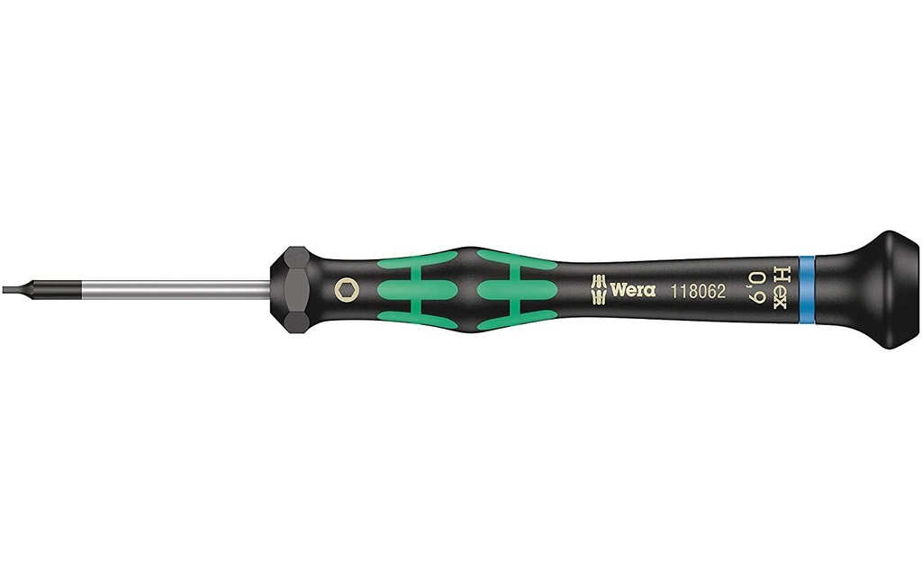 Wera Tournevis 2054 Hex-Plus 0.9 x 40 mm Six pans creux