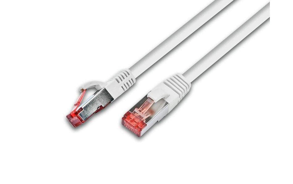 Wirewin Câble patch RJ-45 - RJ-45, Cat 6A, S/FTP, 0.5 m, Blanc