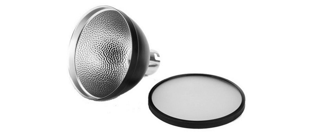 Godox Réflecteur AD-S1 avec 2x diffuseurs