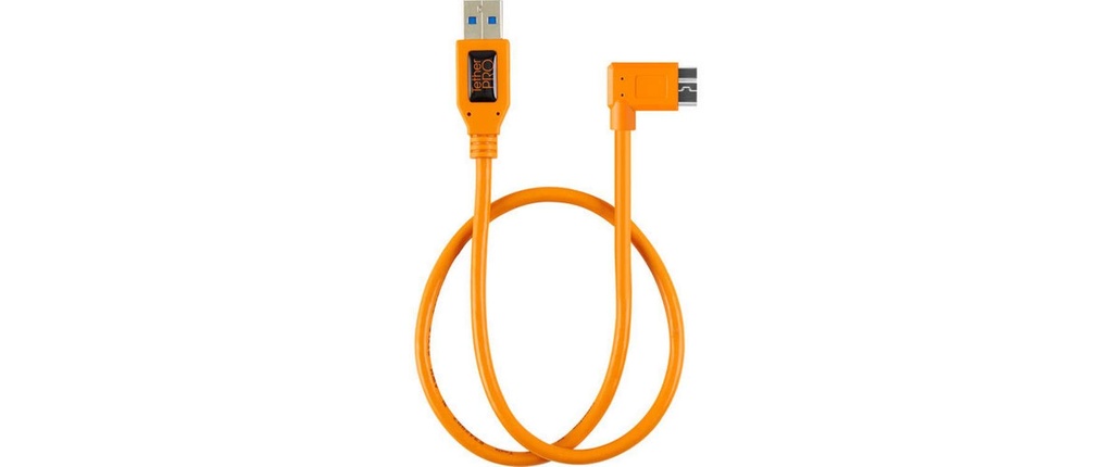 Tether Tools Câble TetherPro USB 3.0 to Micro-B, 0.5m Orange