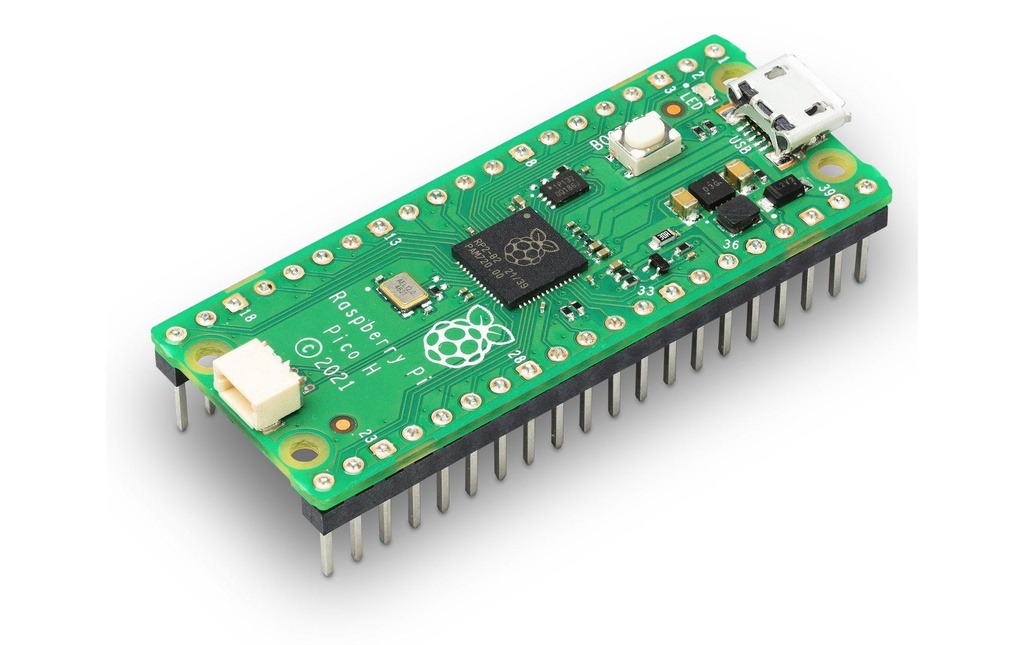 Raspberry Pi Carte de développement Raspberry Pi Pico H Rev3 264 KB