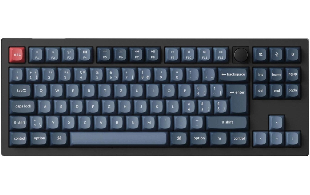 Keychron Clavier de gaming V3 Max Black Red Switch