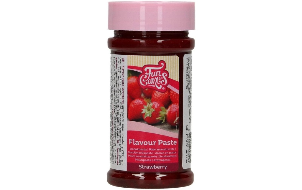 Funcakes Pâte de goût Arôme de fraise