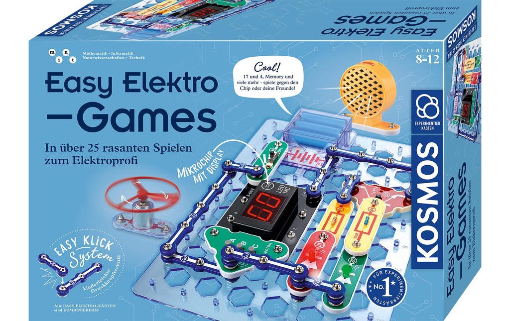 Kosmos Boîtes d’expérimentation Easy Elektro – Games