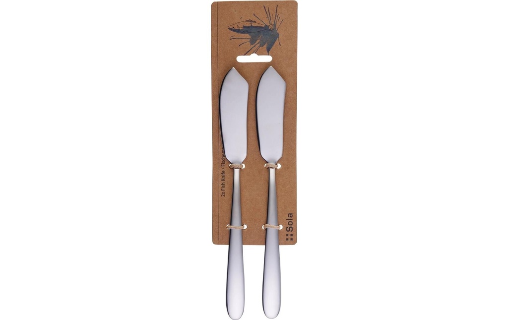 Sola Set de couteaux Basic Alpha, poli, en 2 parties