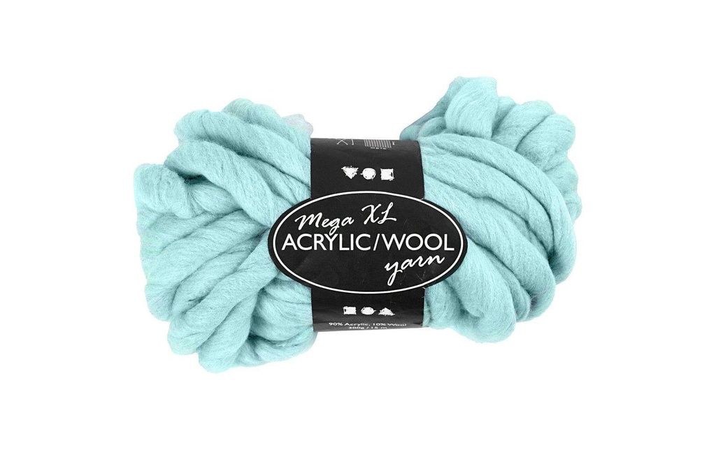 Creativ Company Laine Acrylique XL 15 m Turquoise