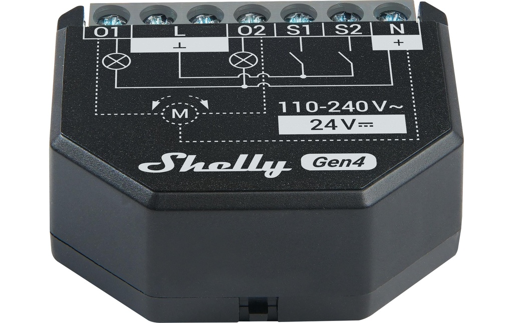 Shelly 2PM Gen4 Commutateur WiFi Matter