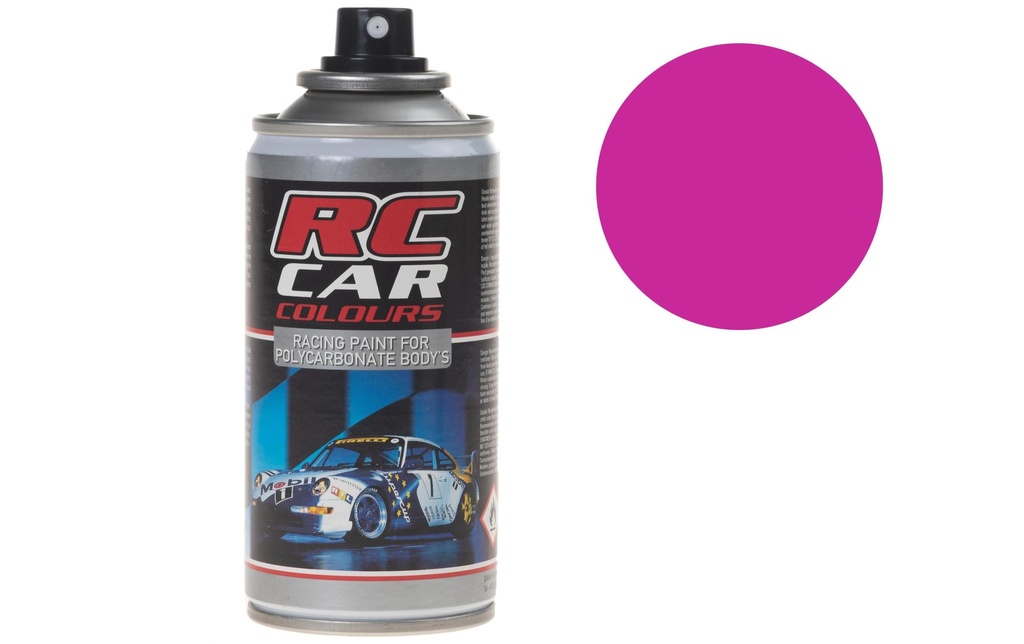 Ghiant Aérosol pour Lexan RC CAR Néon Magenta 1012 150 ml
