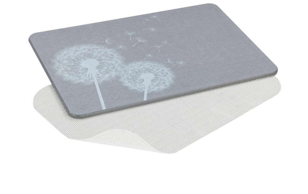 Wenko Tapis de bain Astera 39 x 60 cm, Gris