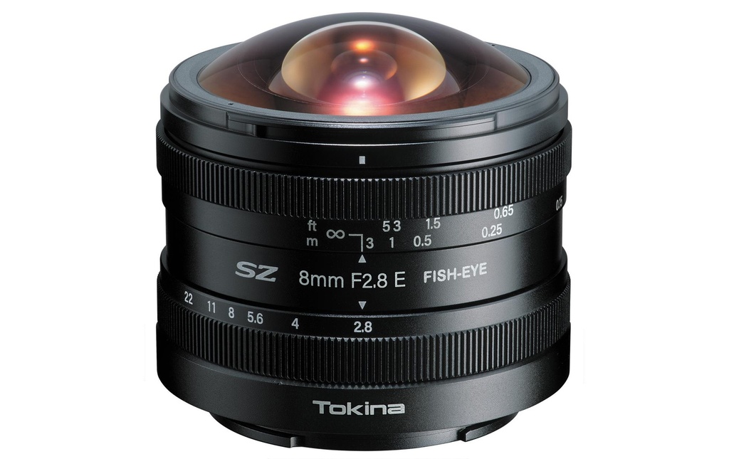 Tokina Longueur focale fixe SZ 8 mm f/2.8 Fisheye – Sony E-Mount