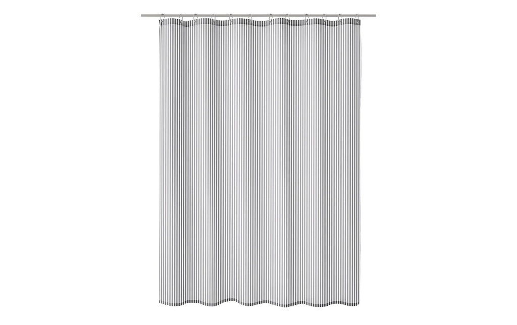 Kleine Wolke Rideau de douche Sanna 180 x 200 cm, Gris