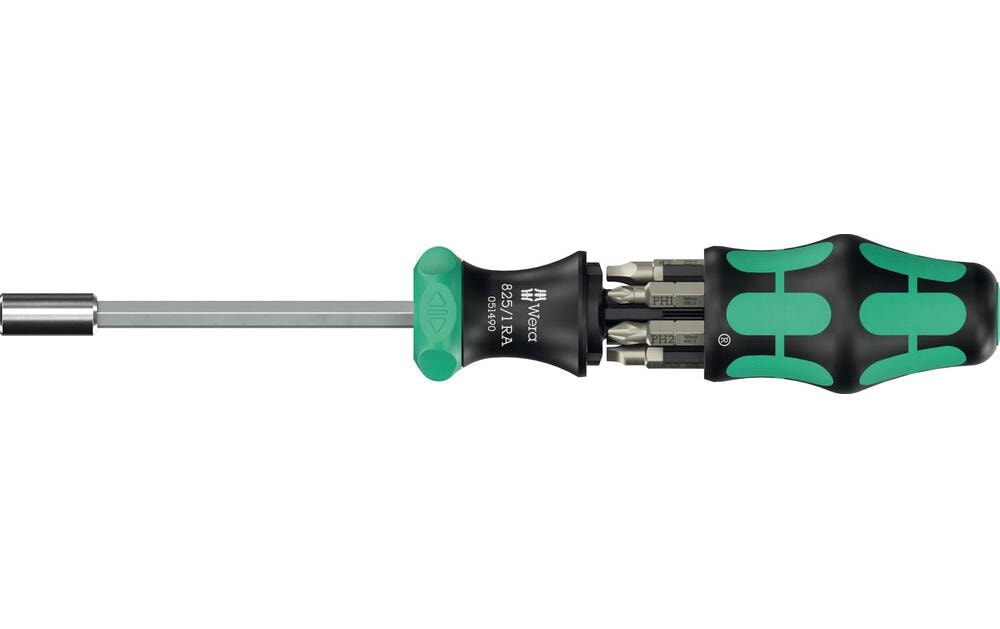 Wera Jeux de cliquets Kraftform Kompakt 27 RA 2, 6 pièces