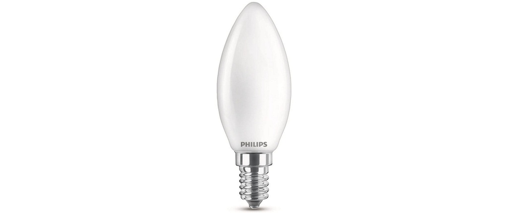 Philips Lampe LED classic 40W E14 CW B35 FR ND Blanc neutre (NW)