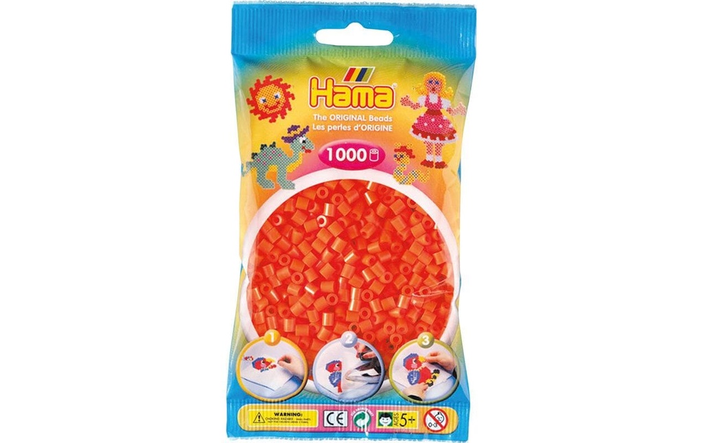 Hama midi 1000 pcs. Orange