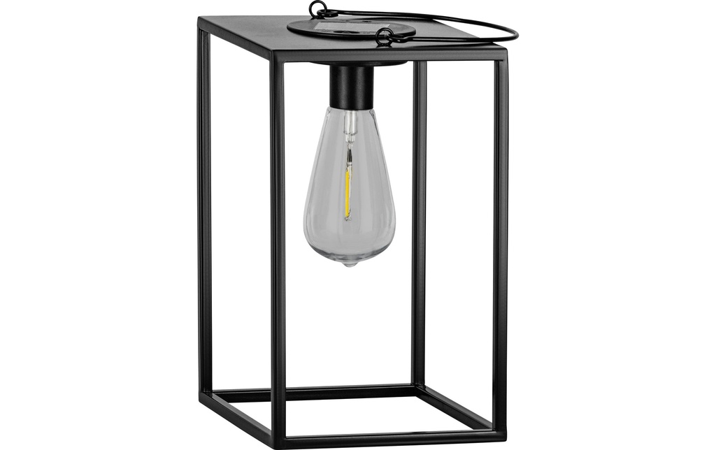 EGLO Leuchten Éclairage de jardin Lampe solaire décorative Lanterne Noir