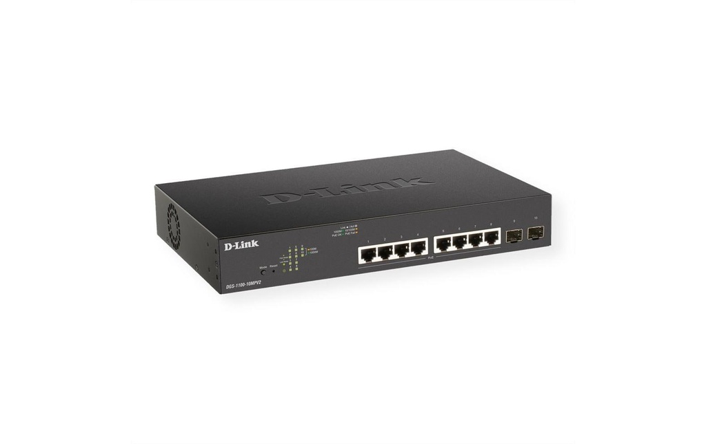 D-Link PoE+ Switch DGS-1100-10MP V2 10 Port