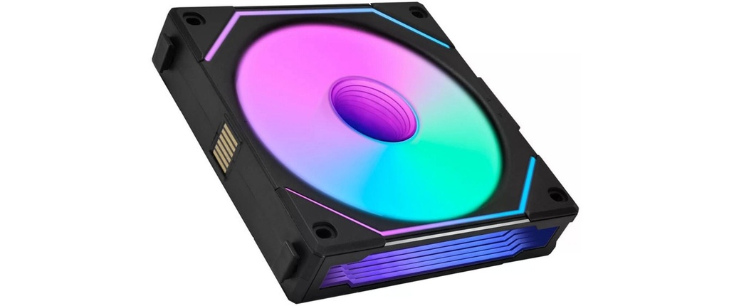 Lian Li Ventilateur PC Uni Fan SL-INF 120 ARGB Reverse Blade Noir