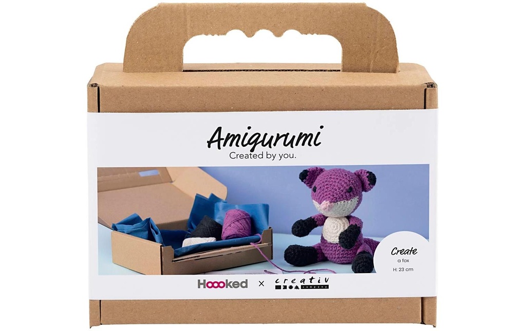 Creativ Company Kits de bricolage Amigurumi, renard