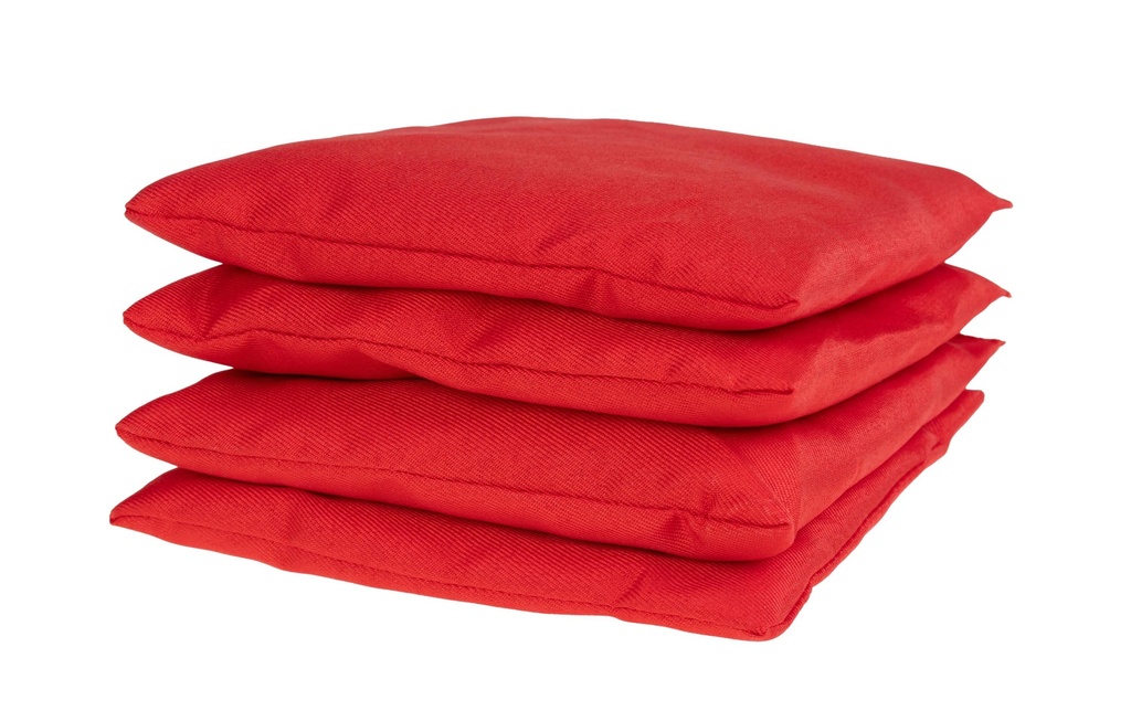 KOOR Sac à lancer Lot de 4, rouge