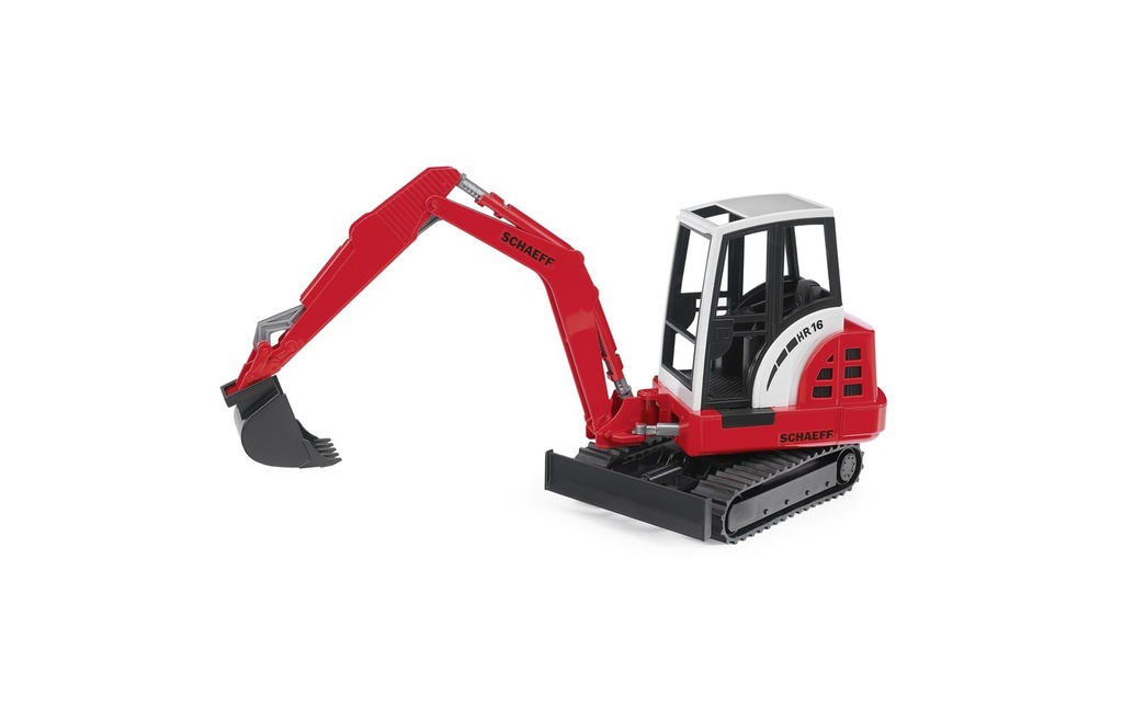 Bruder Spielwaren Véhicule de chantier Mini pelle Schaeff HR16