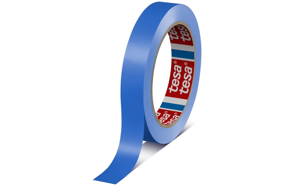 tesa Ruban d'emballage Premium 19 mm x 66 m, bleu