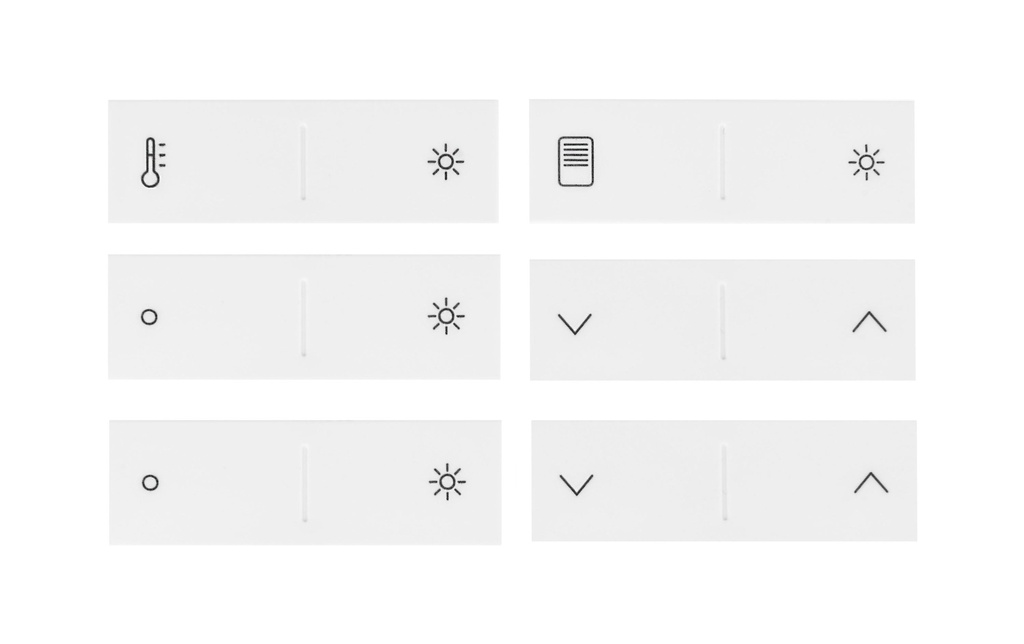 dingz Touches de remplacement buttons basic