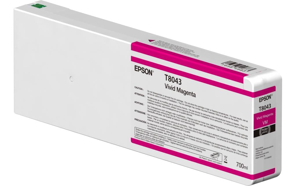 Epson Encre T804300 Vivid Magenta