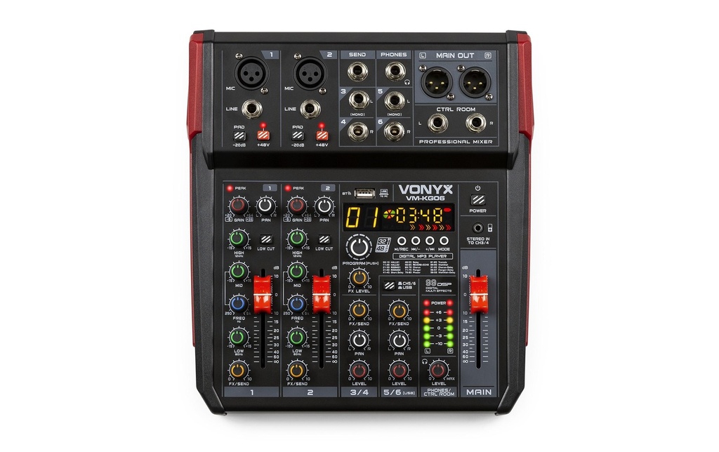 Vonyx Table de mixage VM-KG06